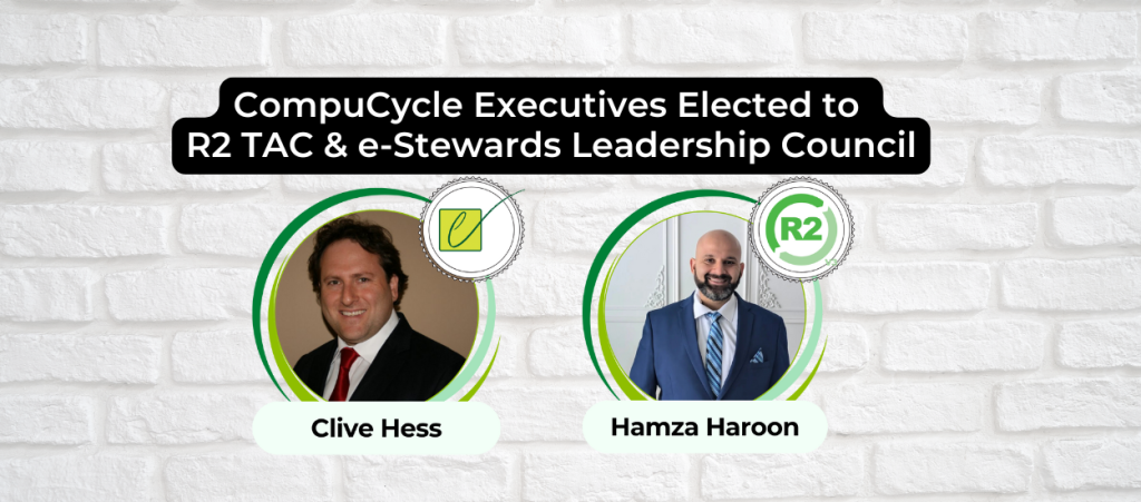 انتخاب شركة e-waste compucycle لعضوية مجلس قيادة r2 TAC و estewards
